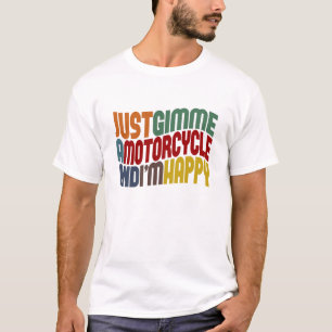 T-shirts Motocicleta