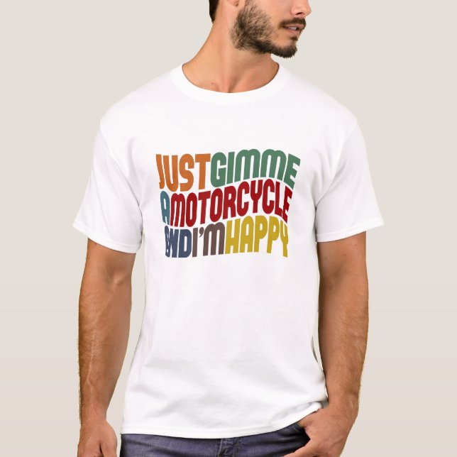 T-shirts Motocicleta (Frente)