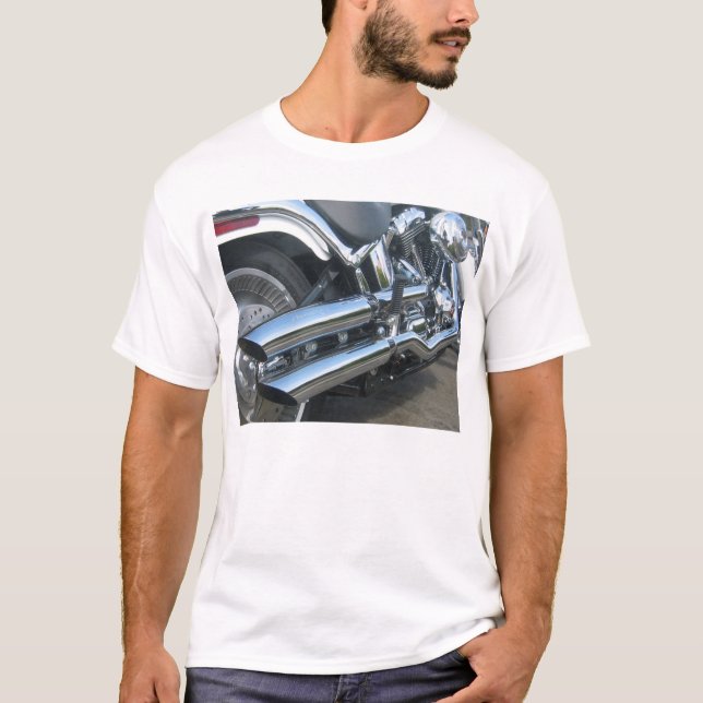 T-shirts Motocicleta de Harley (Frente)