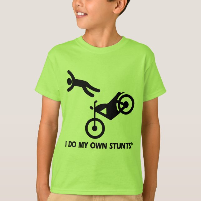 T-shirts Motocicleta meus próprios conluios (Frente)