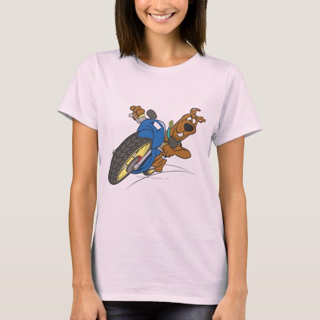 T-shirts Motociclo Scooby-Doo (Frente)