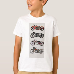 T-SHIRTS MOTOCICLOS DE VINTAGEM