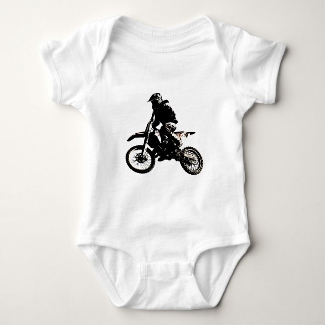 T-shirts Motocross motocicleta (Frente)