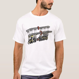 T-shirts Motor 1000 da motocicleta de CBX