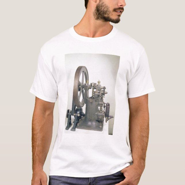 T-shirts Motor a combustão interna, 1876 (Frente)