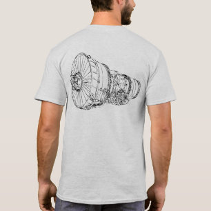 T-shirts Motor de jato
