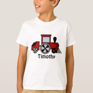 T-shirts Motor do comboio vermelho