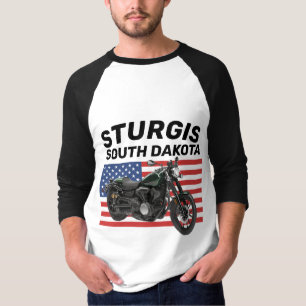 T-SHIRTS MOTORICLISTAS DO BIQUEIRO STURGIS SUUTH D