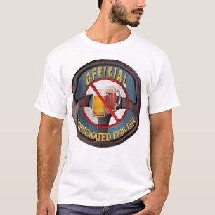 T-shirts Motorista designado (parte dianteira)