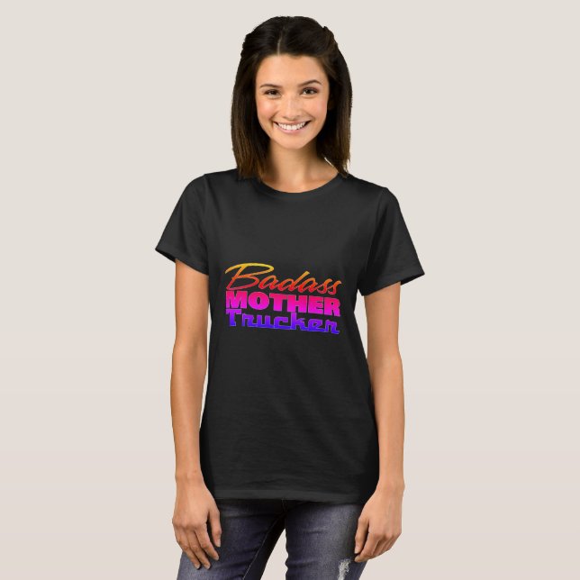 T-shirts Motorista Mãe (Frente Completa)
