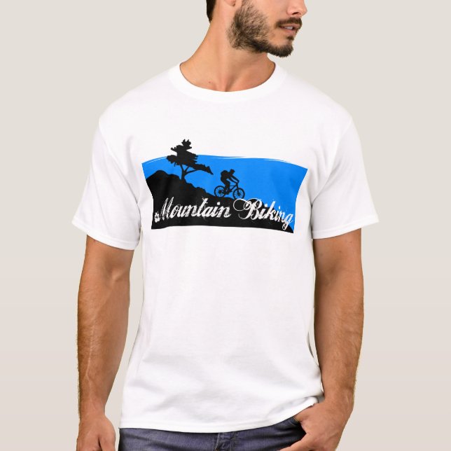 T-shirts Mountain Biking MTB alpargata (Frente)
