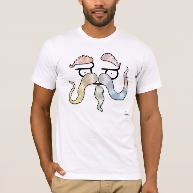 T-shirts Moustache GLORIOSO (Frente)