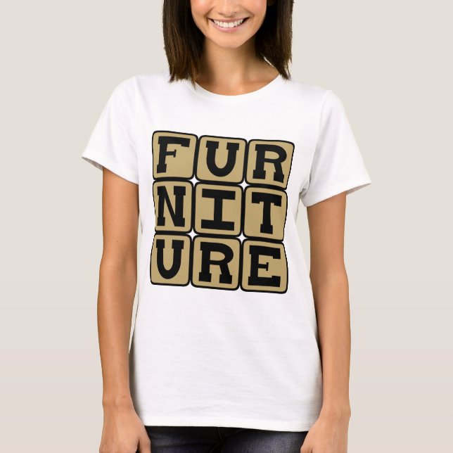 T-shirts Móveis e Utensílios Domésticos (Frente)