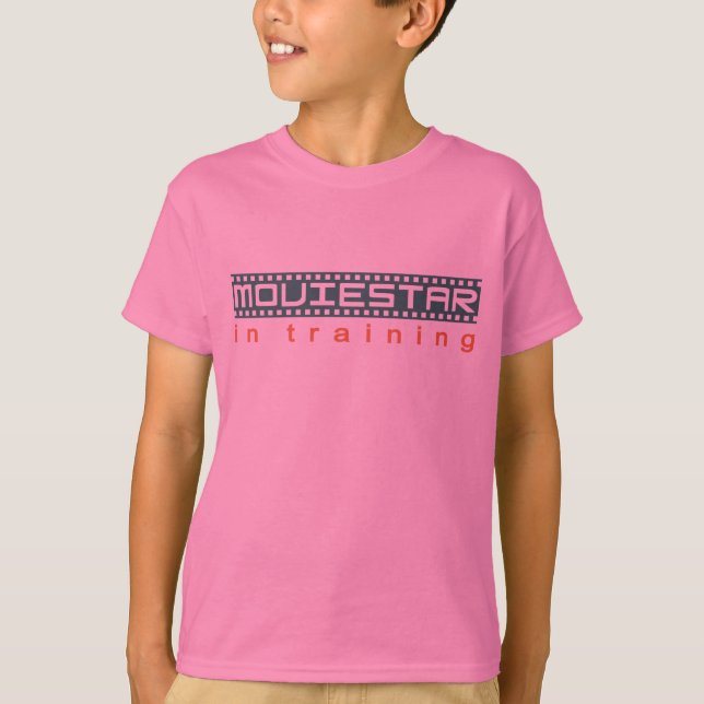T-shirts Moviestar no treinamento (Frente)