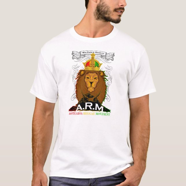 T-SHIRTS MOVIMENTO AOTEAROA REGGAE (Frente)