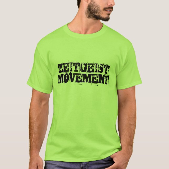 T-shirts MOVIMENTO do ZEITGEIST - revolução do La de Viva (Frente)