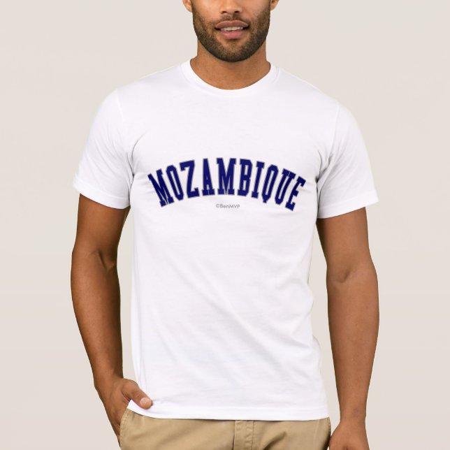 T-shirts Mozambique (Frente)
