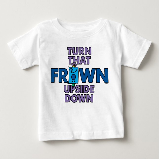 T-shirts Mr Grumpy | Turn That Frown Upside Down (Frente)
