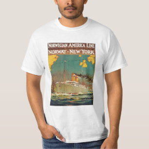 T-shirts MS Bergensfjord no mar