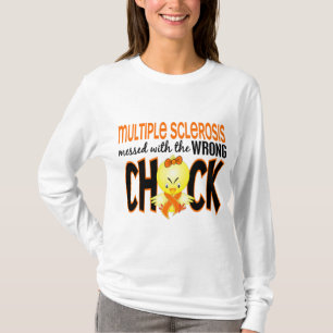 T-shirts MS da esclerose múltipla sujado com o pintinho