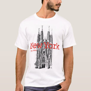 T-shirts Mstake de New York & de Barcelona