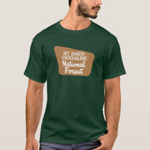 T-shirts Mt. floresta nacional do Padeiro-Snoqualmie