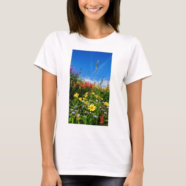 T-shirts Mt. Wildflower (Frente)