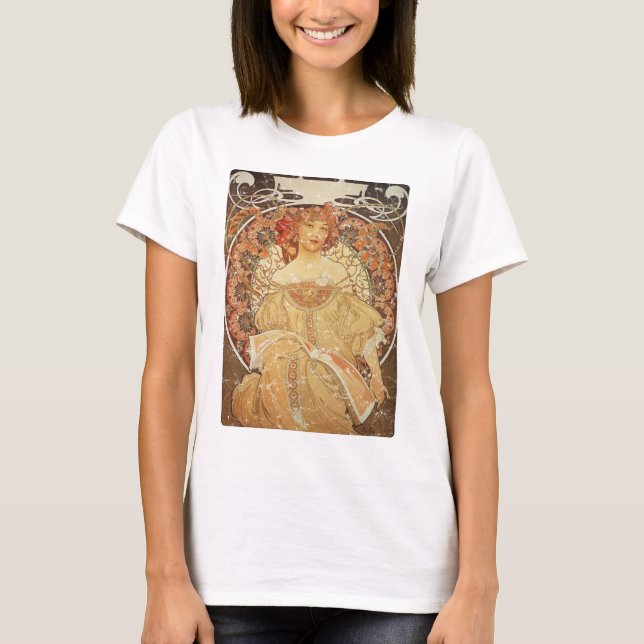 T-shirts Mucha 2 - 1890 - angustiado (Frente)