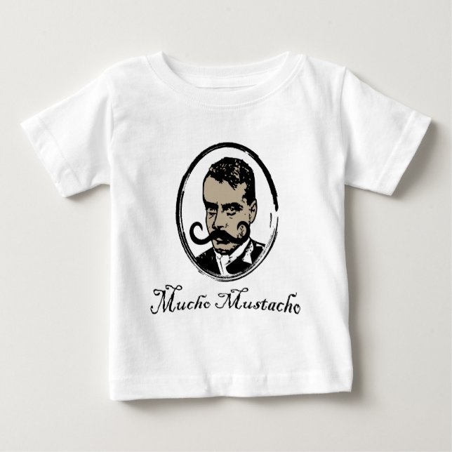 T-shirts Mucho Mustacho - Zapata (Frente)
