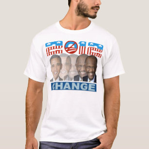 T-shirts mudança 2012 de Herman cain