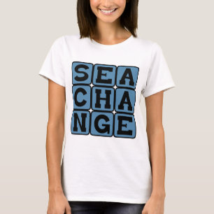 T-shirts Mudança no Mar, Transformação Ampla
