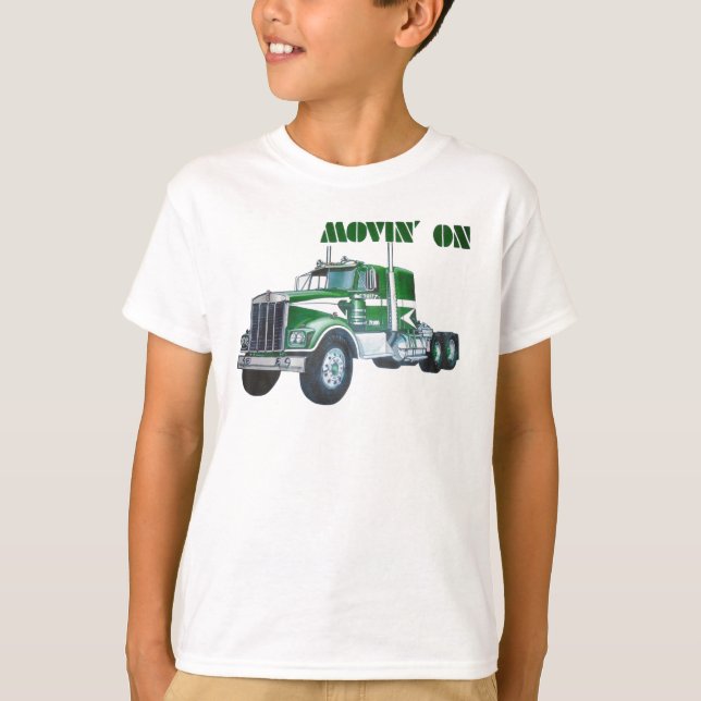 T-shirts Mudando no Kenworth (Frente)