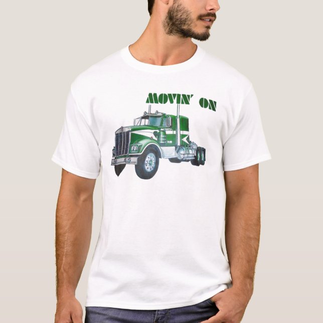 T-shirts Mudando no Kenworth (Frente)