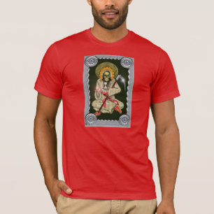 T-shirts muerte do papai noel (ouro)