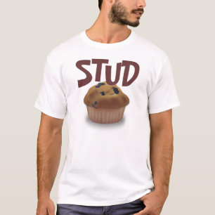 T-shirts Muffin do parafuso prisioneiro