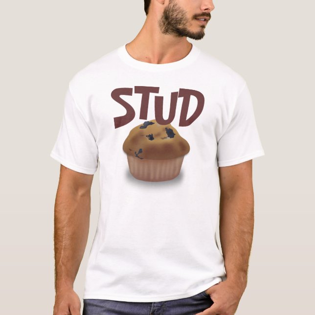 T-shirts Muffin do parafuso prisioneiro (Frente)