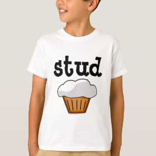 T-shirts Muffin do parafuso prisioneiro