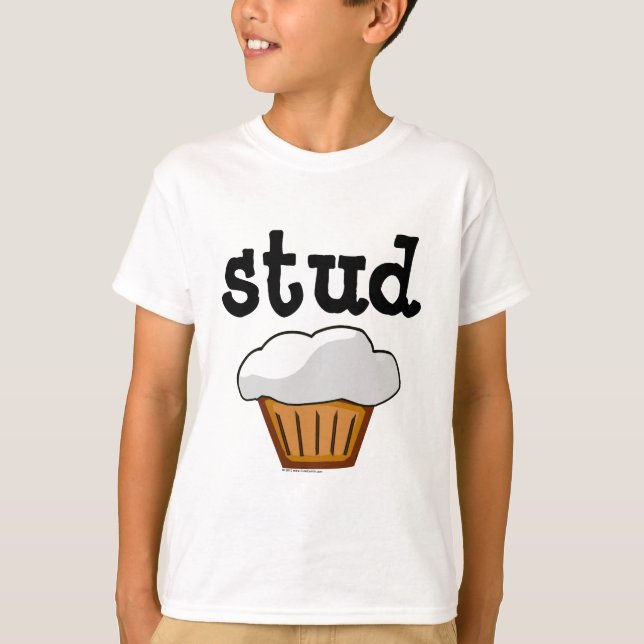 T-shirts Muffin do parafuso prisioneiro (Frente)