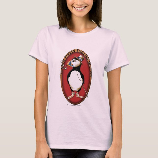 T-shirts Muffin Inglês Proper Puffin (Frente)
