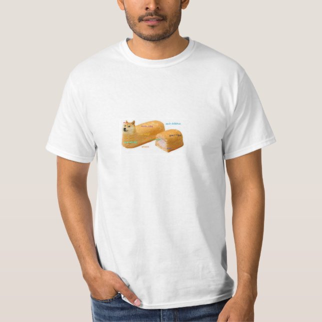 T-shirts Muito bolo DogeShirt (Frente)