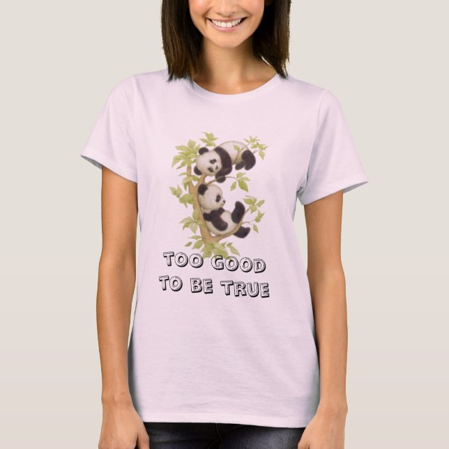 T-shirts muito bom para ser verdade (Frente)