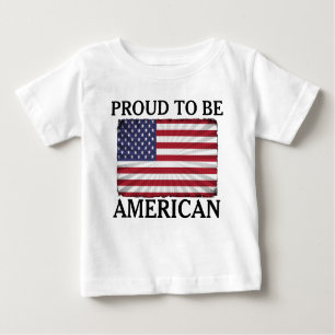 T-shirts Muito Patriótico Orgulho de ser bandeira Americana