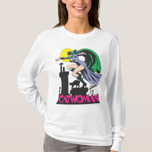 T-shirts Mulher-católica e logotipo rosa