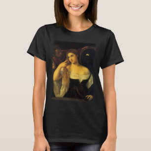 T-shirts Mulher com um Espelho por Ticiano, Antigo Renascim