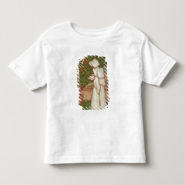 T-shirts Mulher de vestido branco, 1896 (Frente)