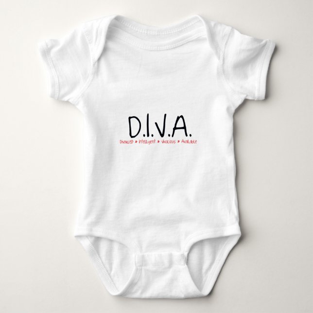 T-shirts Mulher Divorcida da DIVA (Frente)