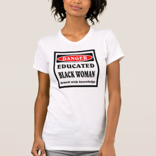 T-shirts Mulher Negra.