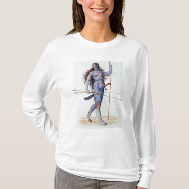 T-shirts Mulher Pictish (Frente)