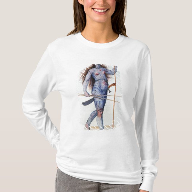 T-shirts Mulher Pictish (Frente)