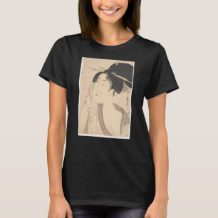 T-shirts Mulher que relaxa após seu banho